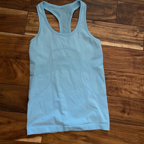 lululemon athletica Tops - Lululemon run swiftly tank - sky blue